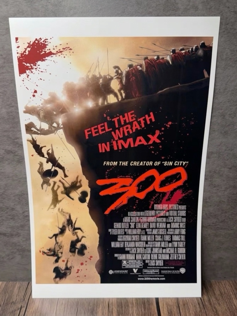 300 Movie Poster Wall Art - print 11x17” Home Decor